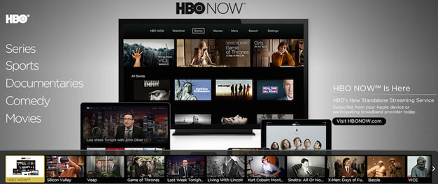 Setting up HBO Now