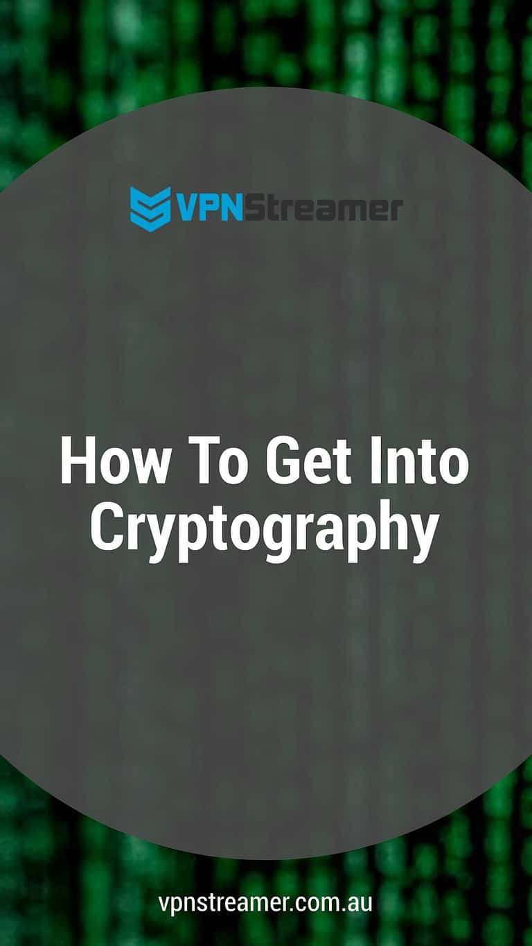 How To Get Into Cryptography