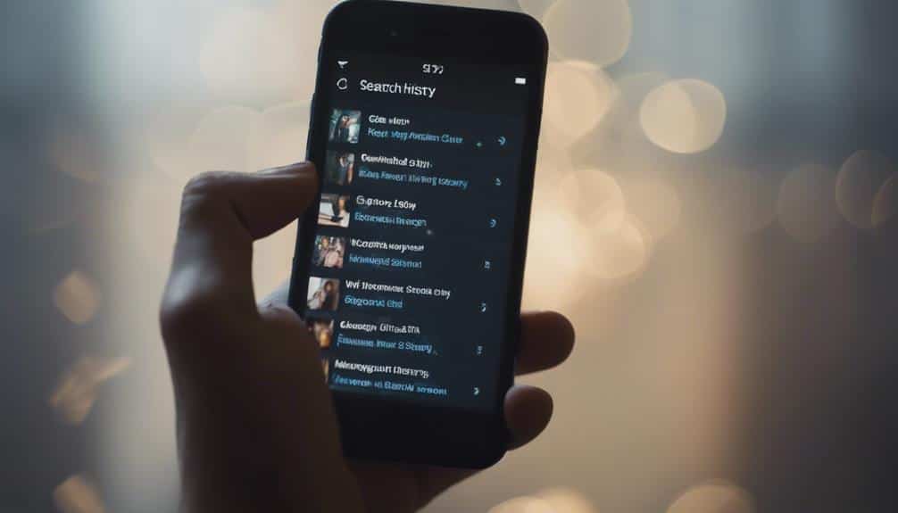 monitoring web search activity