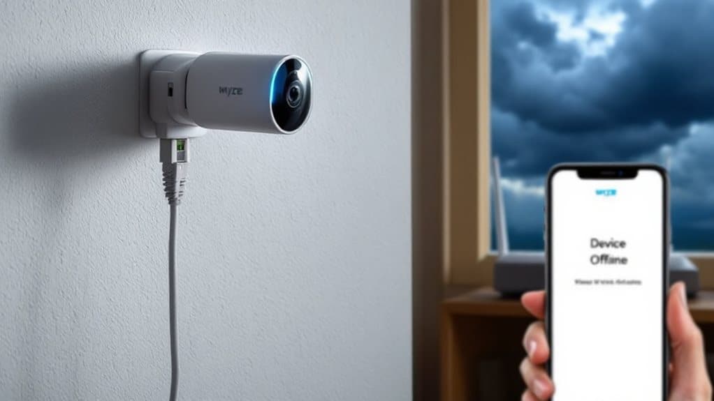 wyze camera connectivity issues