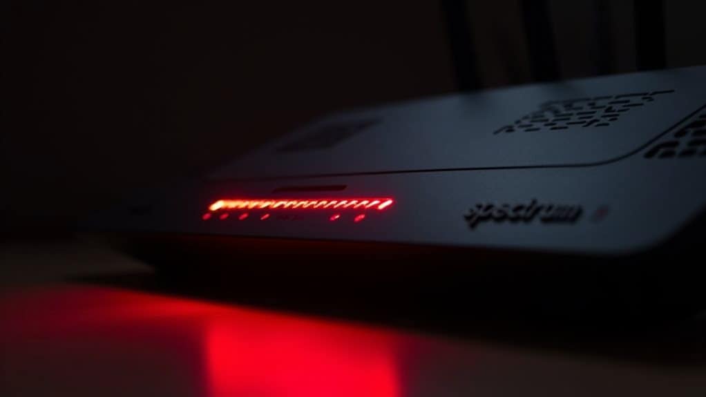 fixing blinking red light