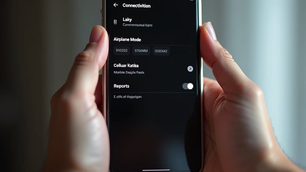 check phone settings thoroughly