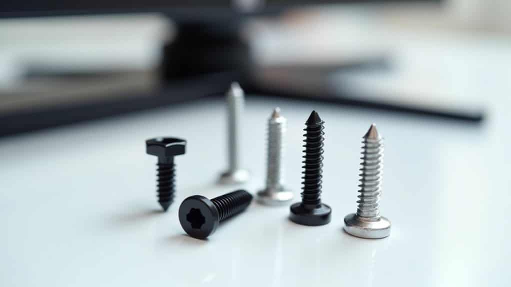 lg tv stand screws