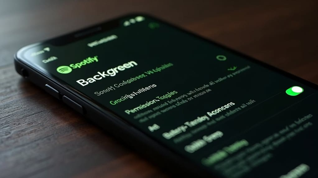spotify app permission settings
