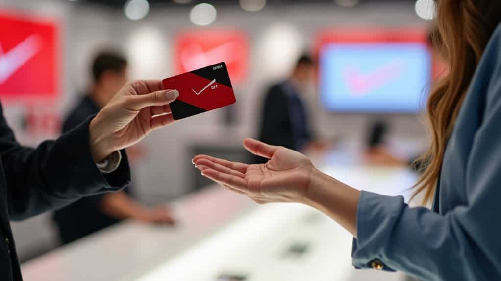 use gift cards in store