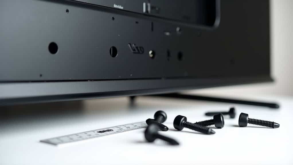 vizio tv mount screw size