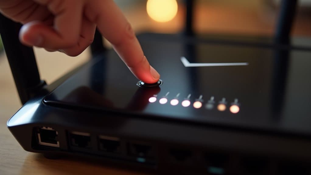 access router admin page