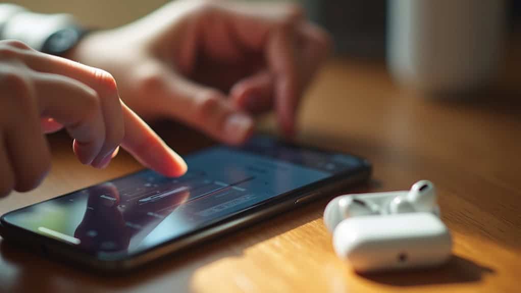 adjust airpods tone volume