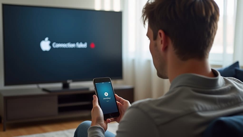 airplay connection problem with lg