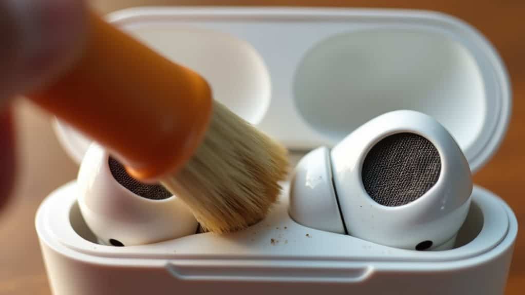 clean airpods prevent leakage