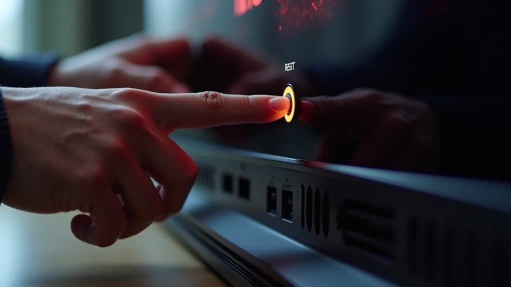 restart or factory reset roku