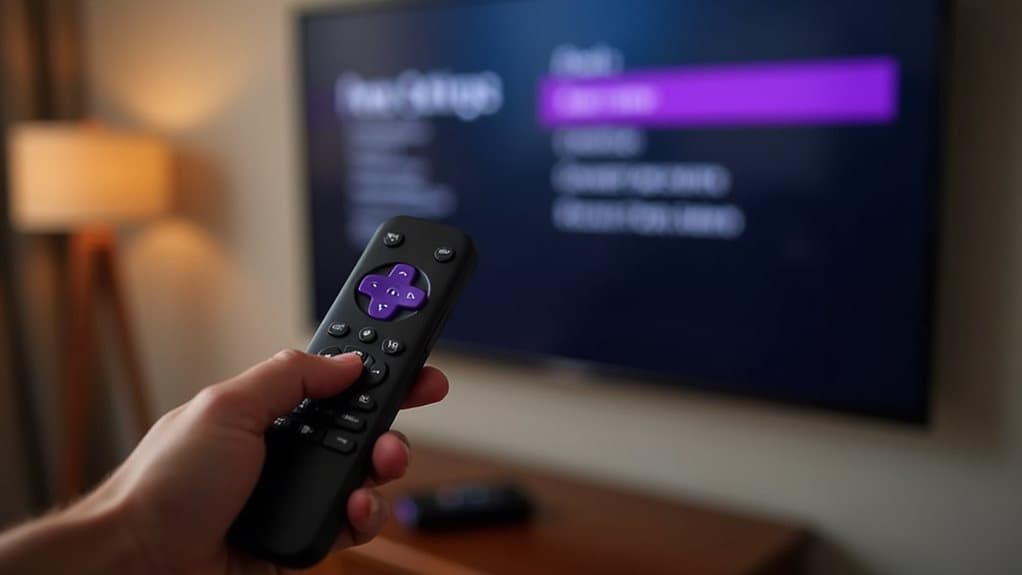 roku remote sound settings