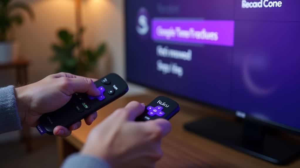 set roku tv startup input