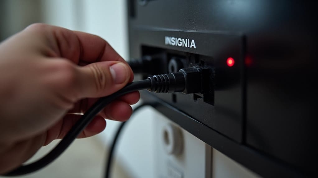 unplug tv wait two minutes