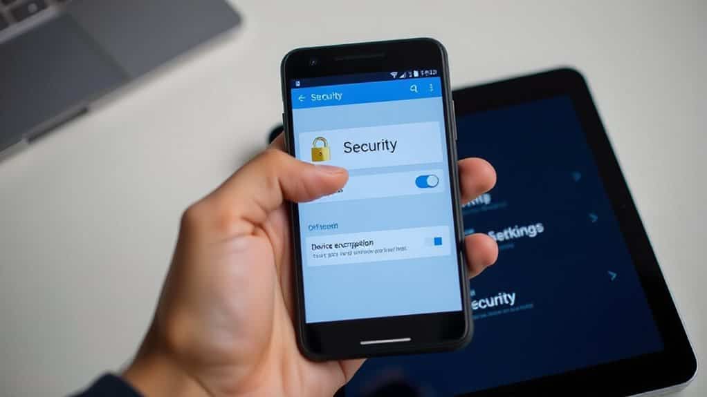 file based encryption already enabled