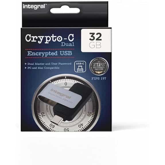Integral 32GB Encrypted USB Flash Drive