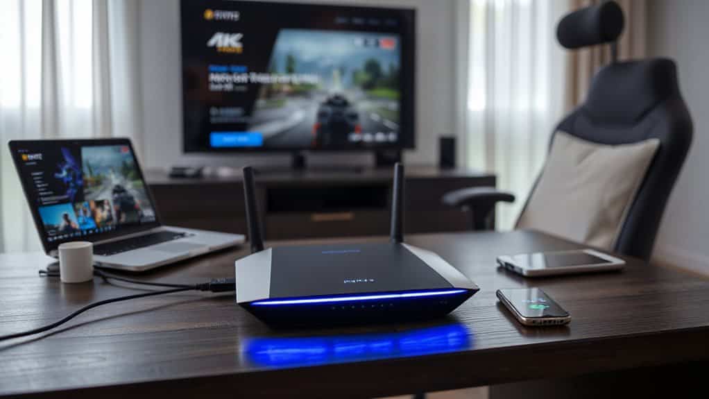 low latency high bandwidth multi device