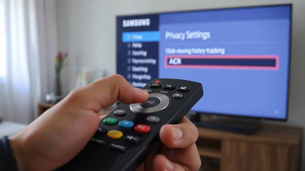 disable samsung acr tracking