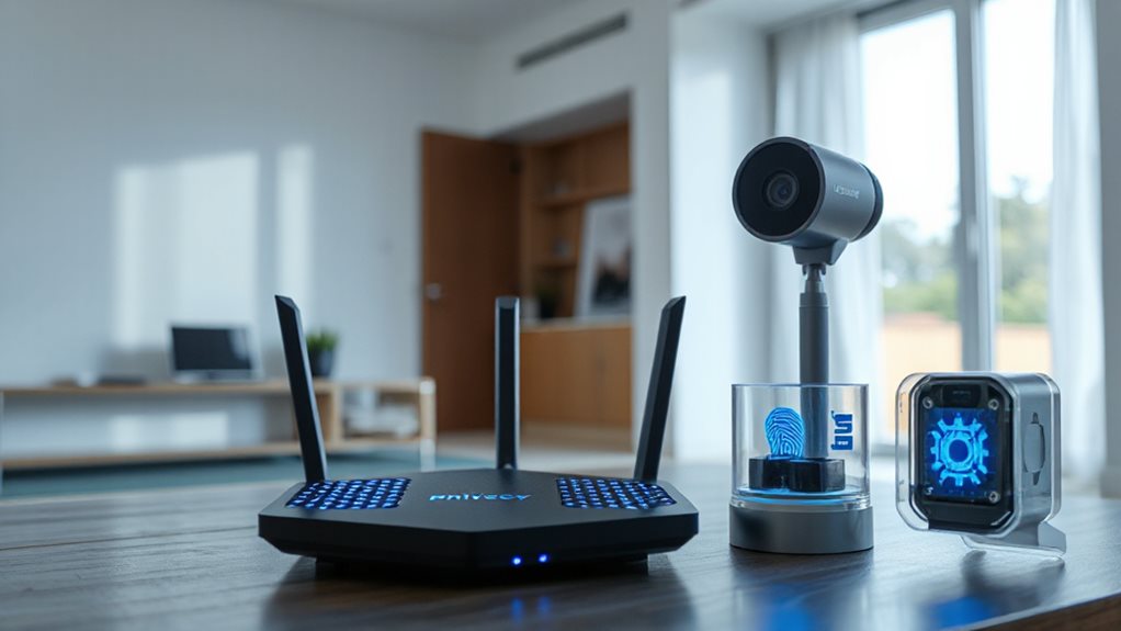 local encrypted on device templates