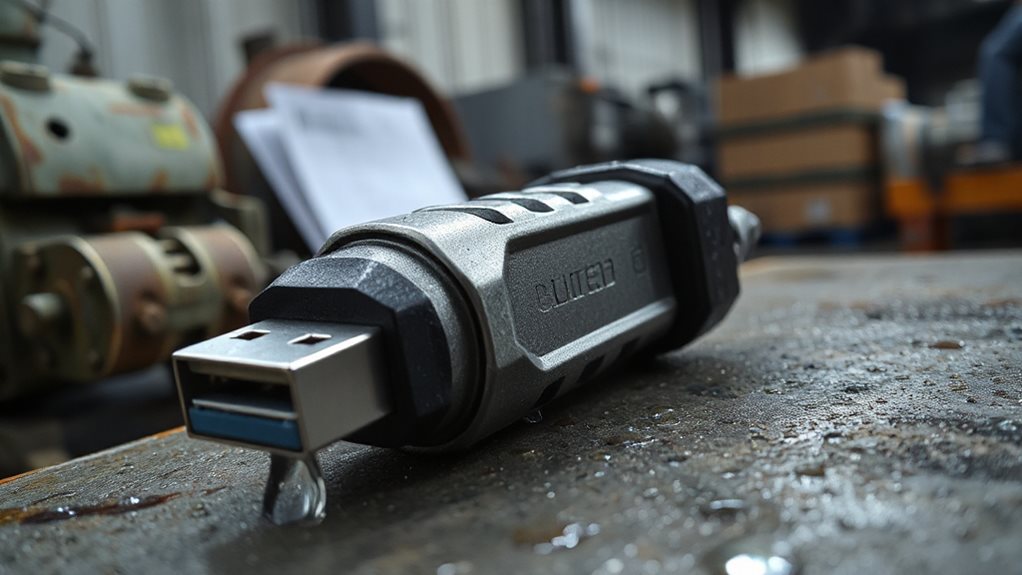 security vs durability for usb