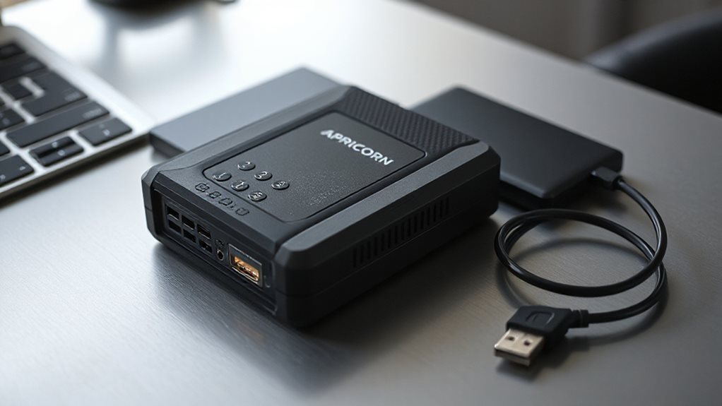 hardware encrypted pin protected portable storage