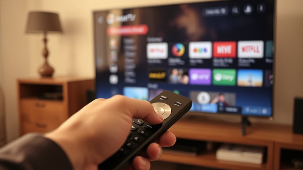 locate tv privacy menus