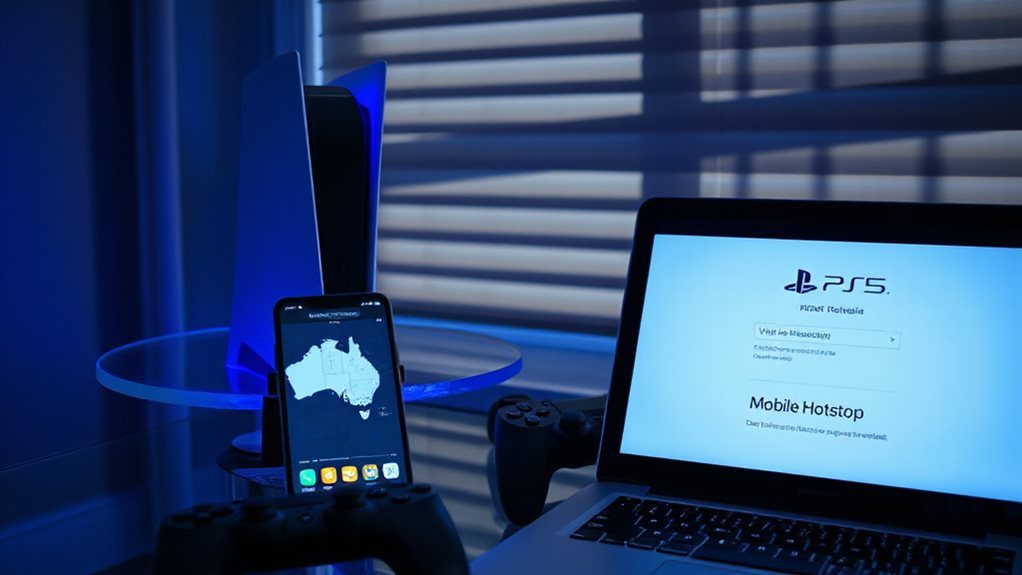 mobile hotspot vpn for ps5 gaming