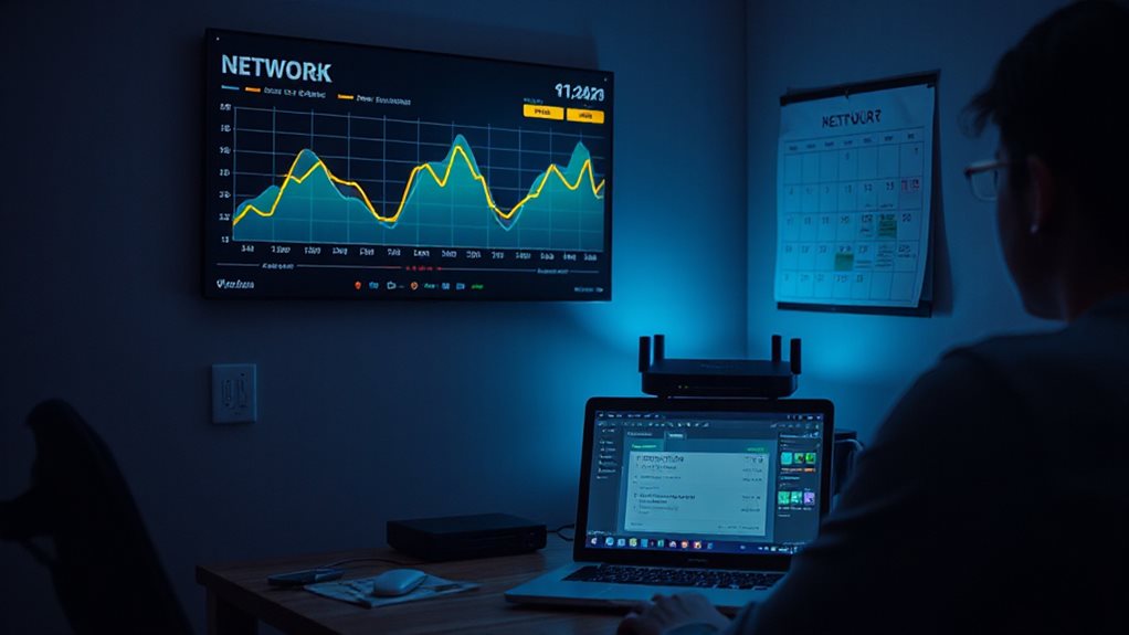 peak hour nbn congestion monitoring steps