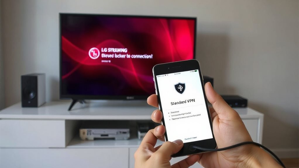 webos blocks native vpns