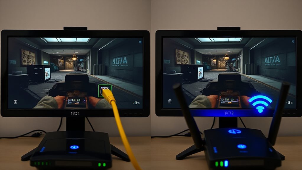 wired ethernet beats wifi