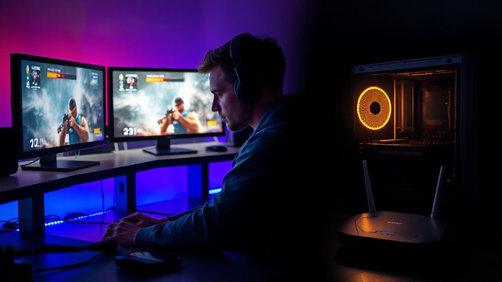 wired ethernet for competitive gaming