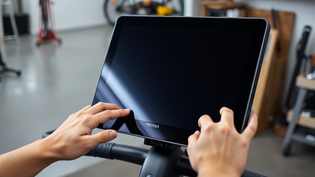 fix peloton touchscreen problems