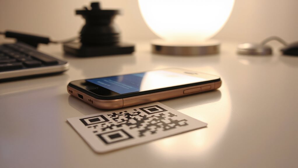 optimize lighting for qr scan