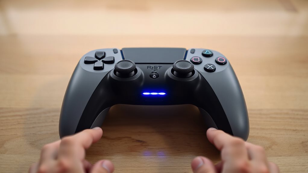 press reset pin for five seconds