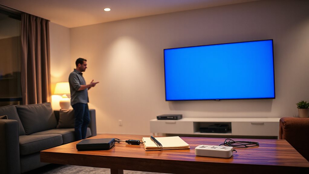 remote control ir and tv settings