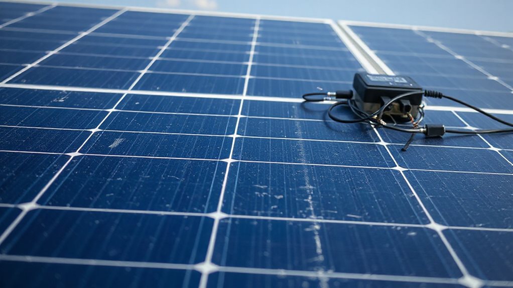 solar panel not charging battery