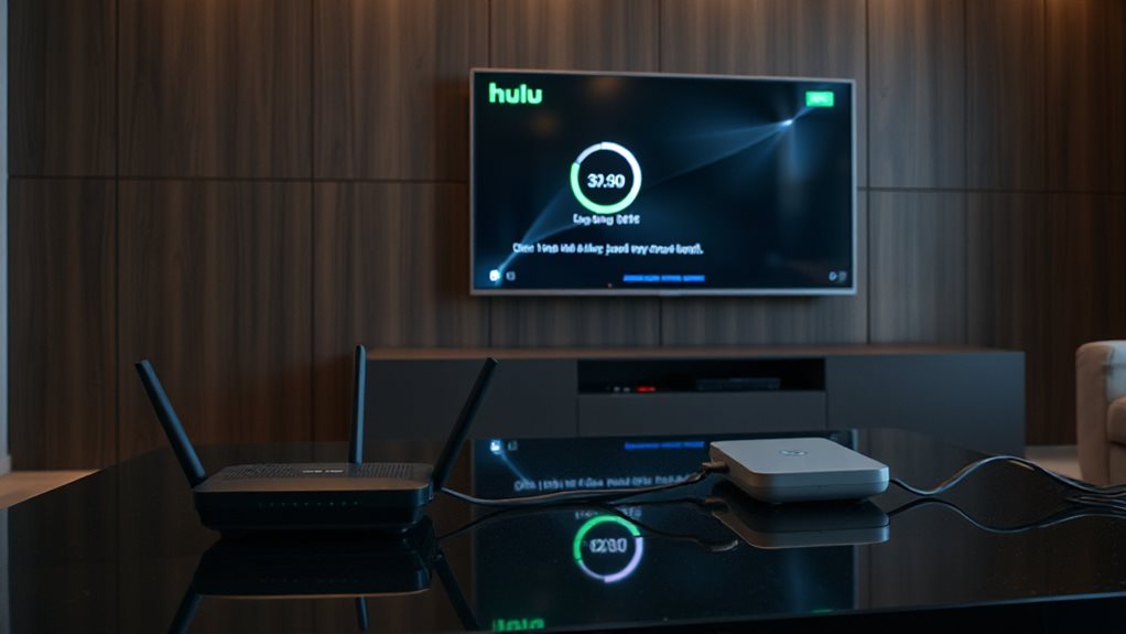 unplug hulu device then router