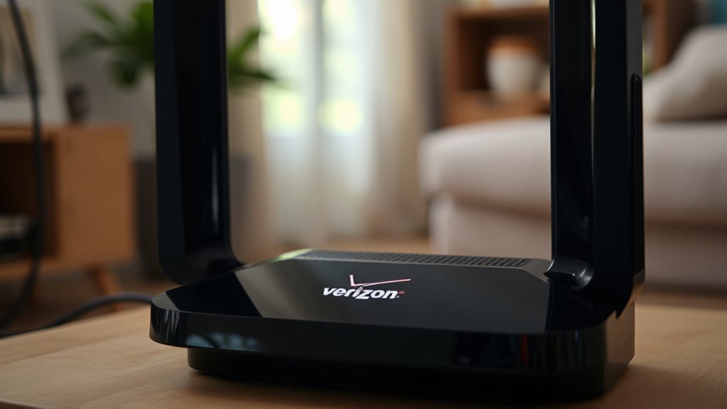 verizon router blinking white