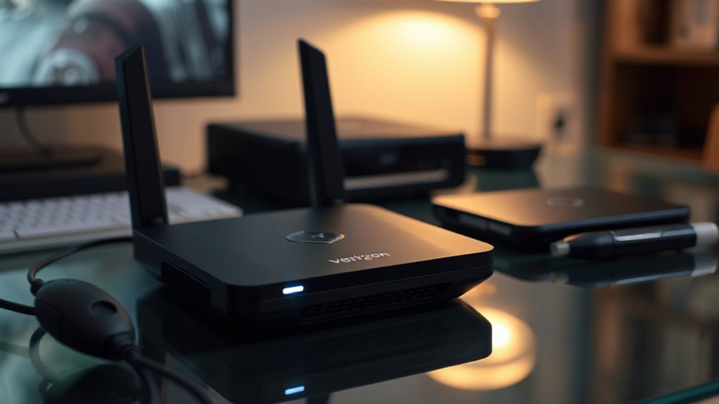 verizon router white led troubleshooting