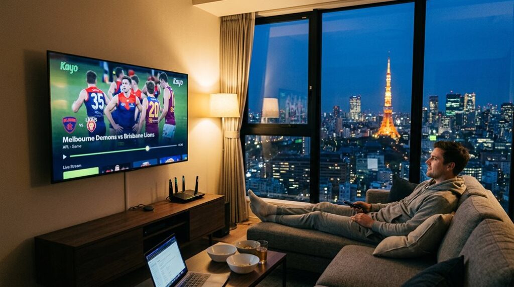 access kayo sports remotely