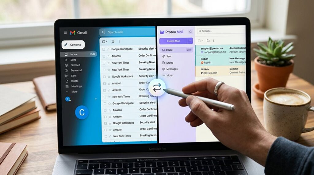 migrate emails securely easily