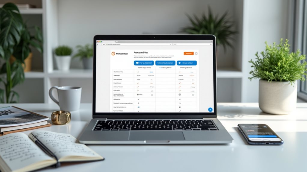proton mail pricing options
