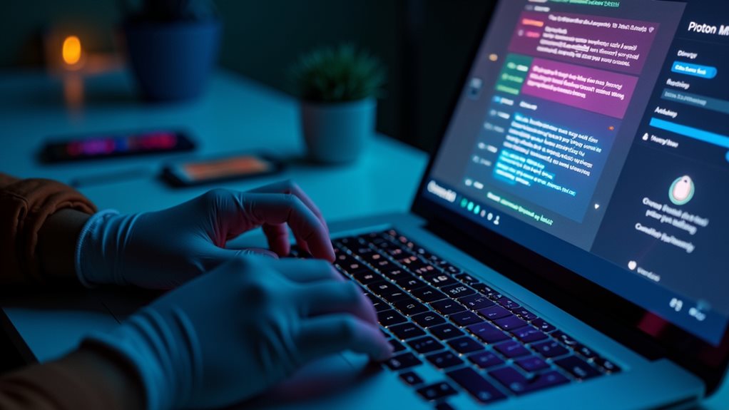 secure proton mail account