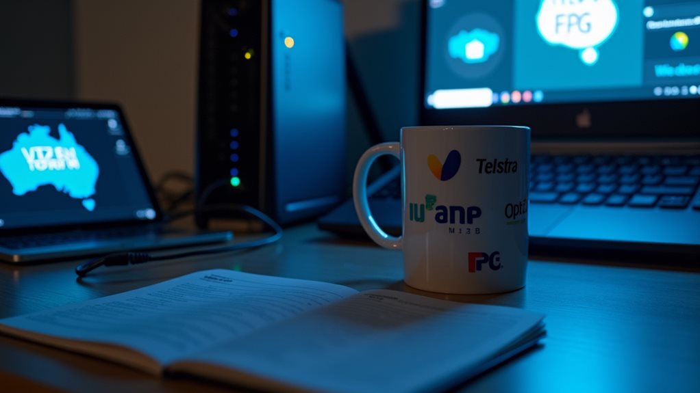 set up vpn behind modem